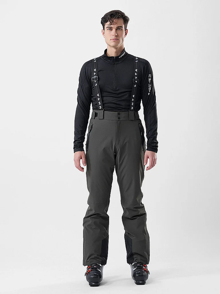 ICEPEAK Herren Unterzieh Zipshirt Fleminton schwarz | S