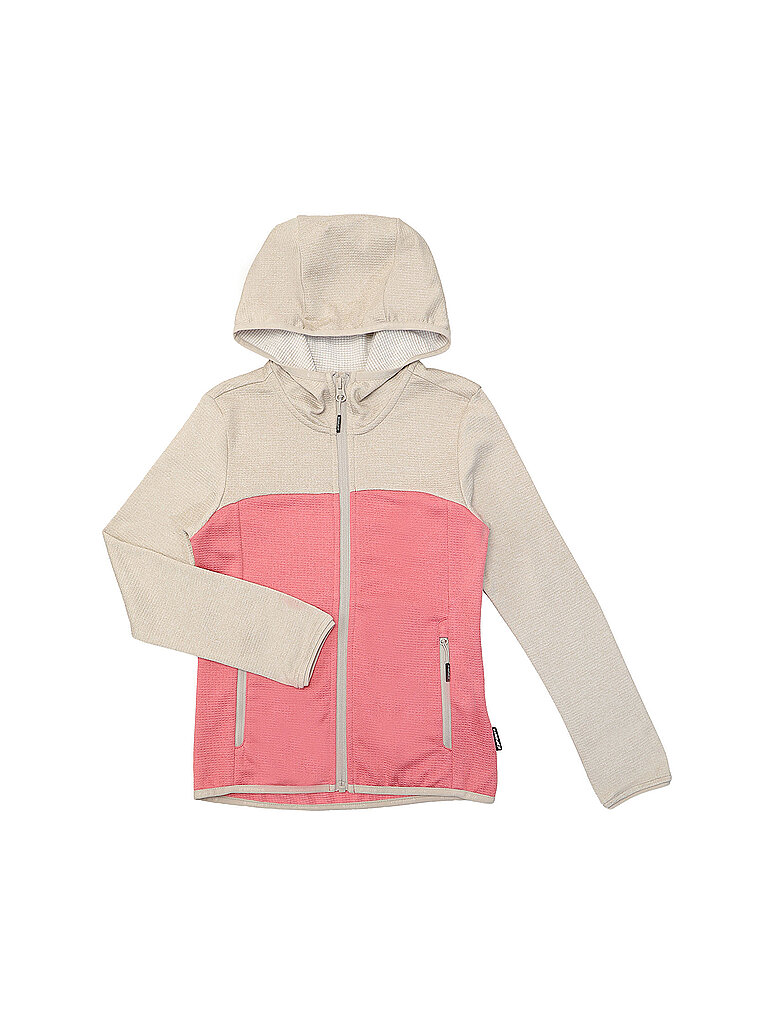 ICEPEAK Mädchen Fleecejacke Kamenz Beige/Rose  beige | 116