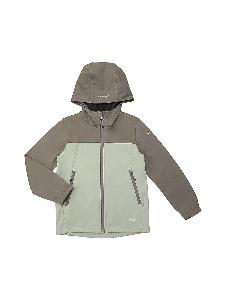 ICEPEAK Kinder Softshelljacke Kline JR Hoodie creme | 164
