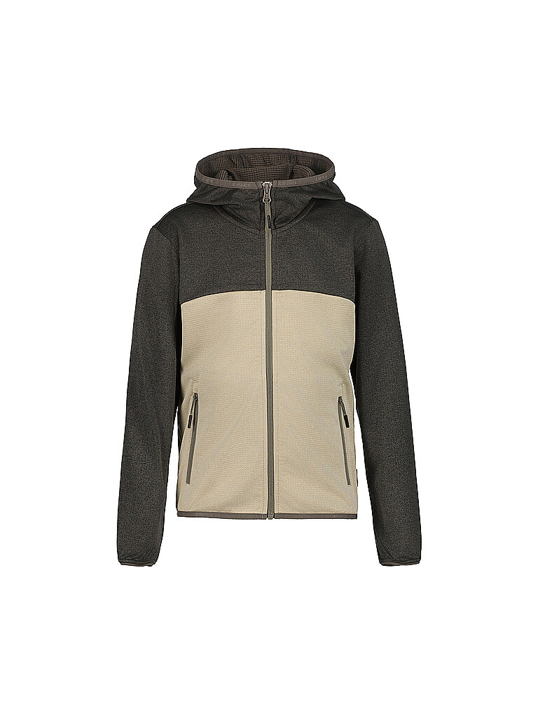 ICEPEAK Kinder Fleecejacke Keota Hoodie JR grau | 128