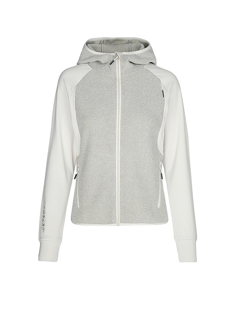ICEPEAK Damen Fleeccejacke Ballwin Hoodie weiss | XXL