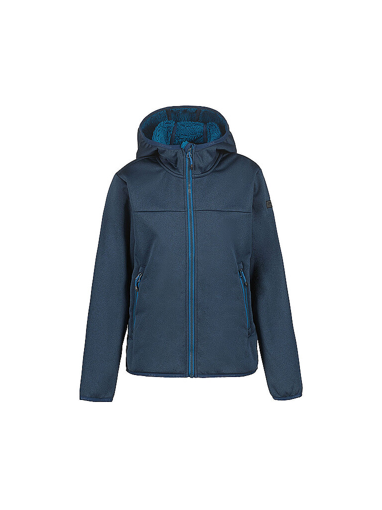 icepeak Kinder Softshelljacke Koloa Hoodie Jr dunkelblau