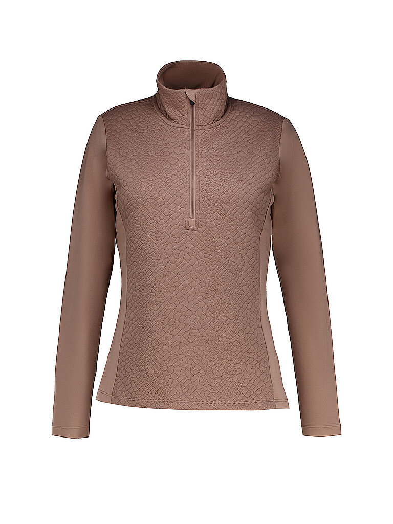 ICEPEAK Damen Unterzieh Zipshirt Evansdale camel | M