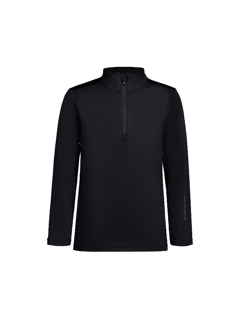 icepeak Jungen Unterzieh Zipshirt Fleminton Jr schwarz