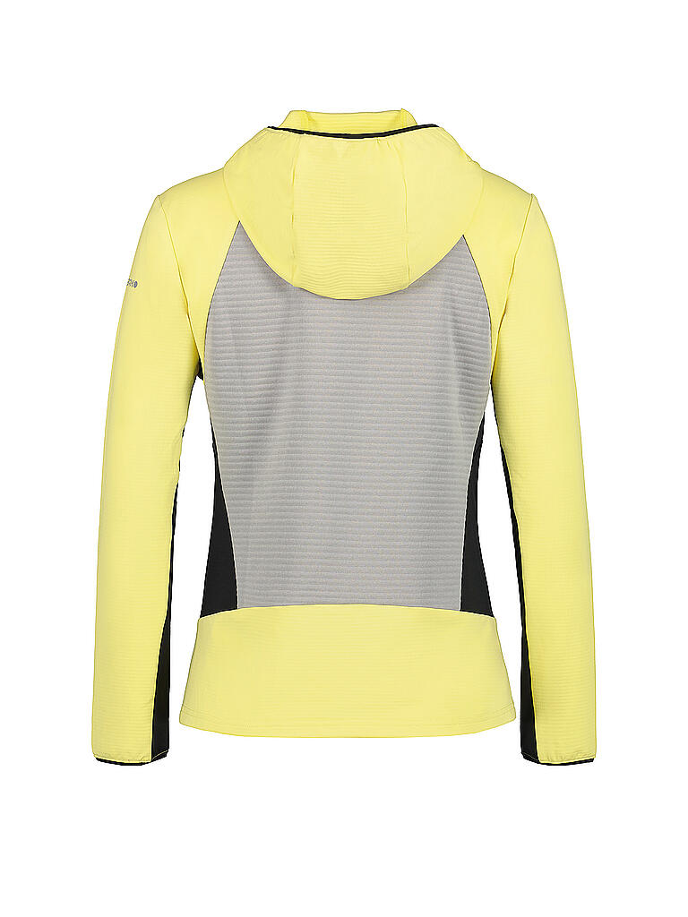 ICEPEAK | Damen Fleecejacke Basile Hoodie | gelb