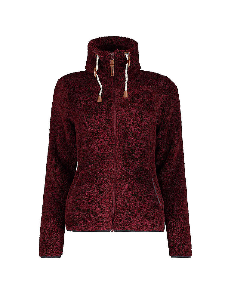 ICEPEAK | Damen Fleecejacke Colony | rot