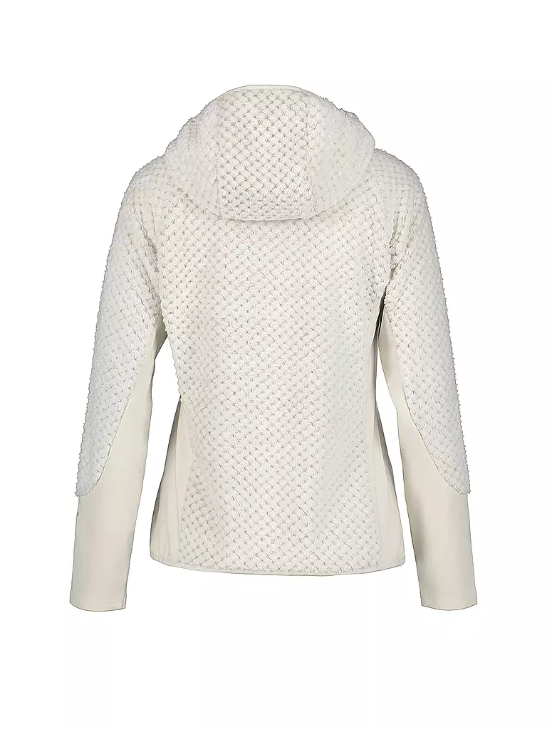 ICEPEAK | Damen Fleecejacke Daisetta Hoodie | weiss