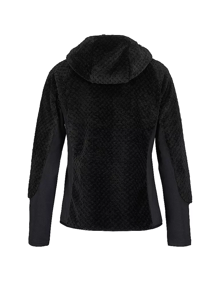 ICEPEAK | Damen Fleecejacke Daisetta Hoodie | schwarz