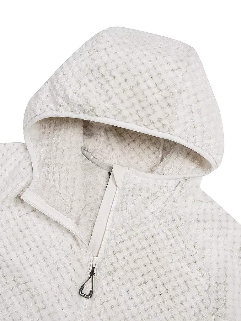 ICEPEAK | Damen Fleecejacke Daisetta Hoodie | weiss