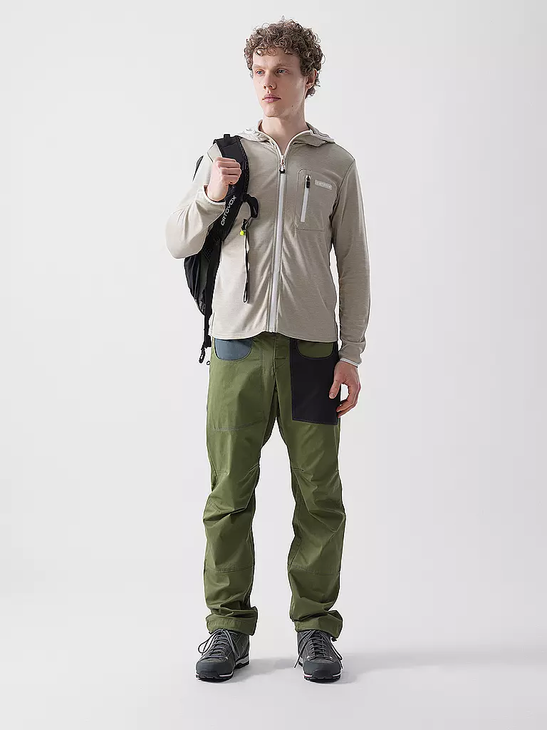 ICEPEAK | Damen Fleecejacke Yanka Hoodie | beige