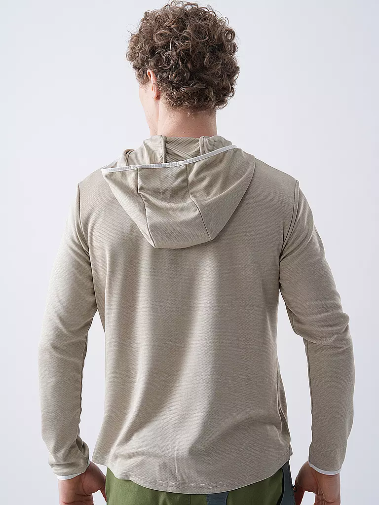 ICEPEAK | Damen Fleecejacke Yanka Hoodie | beige