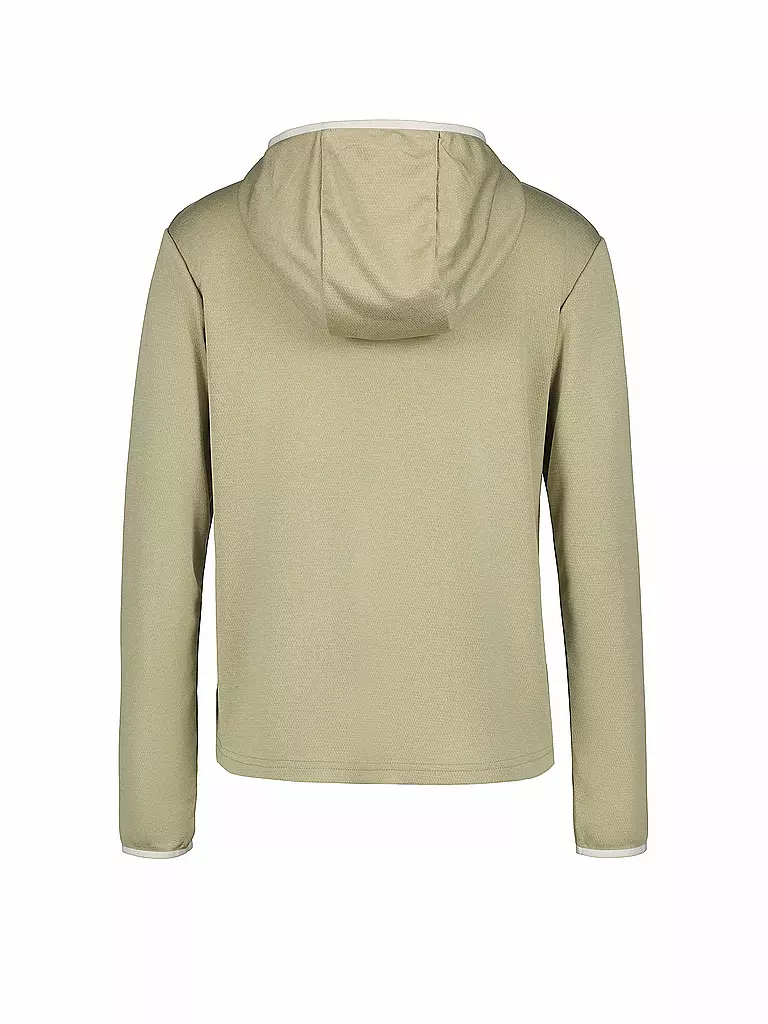 ICEPEAK | Damen Fleecejacke Yanka Hoodie | beige