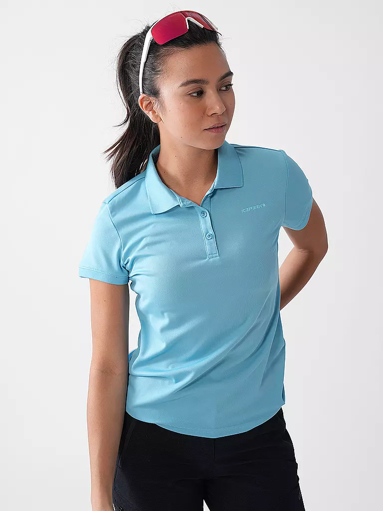 ICEPEAK | Damen Funktionspolo Bayard | hellblau