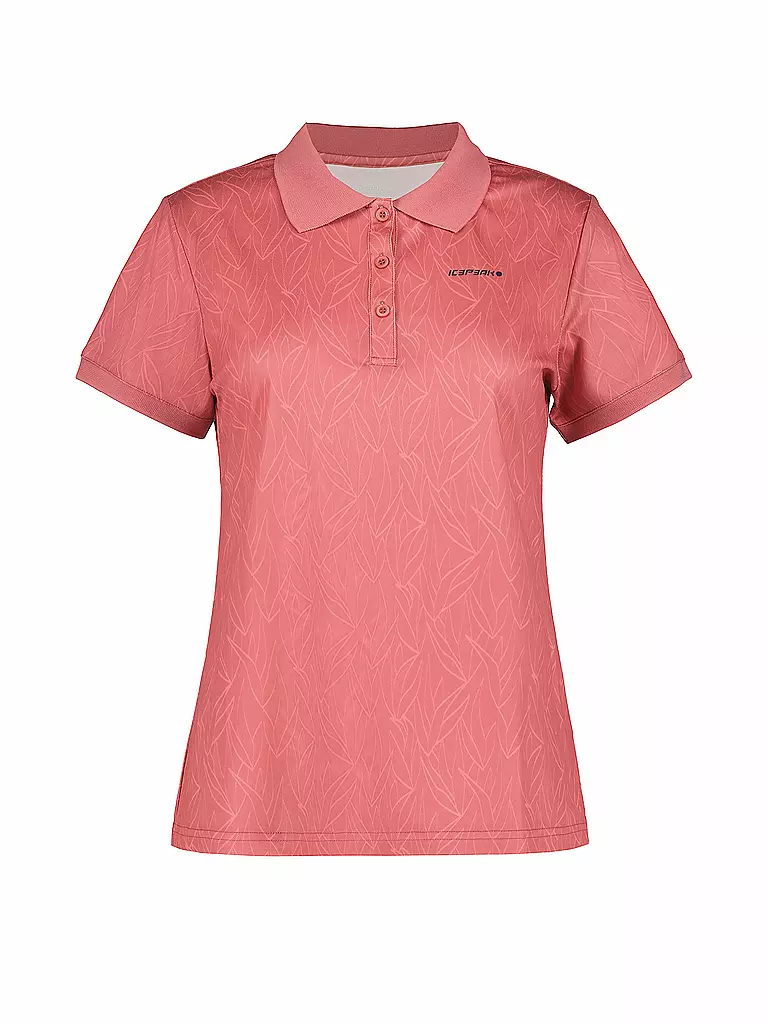 ICEPEAK | Damen Funktionspolo Brooklet | koralle