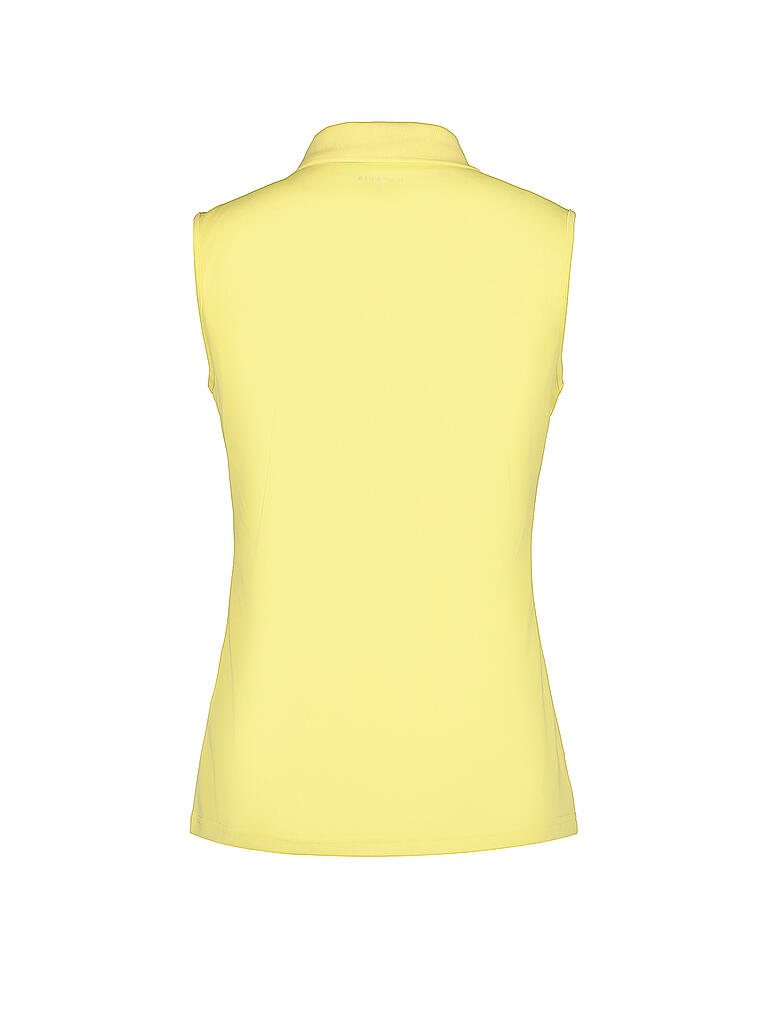 ICEPEAK | Damen Funktionspolo Tank Bazine | gelb