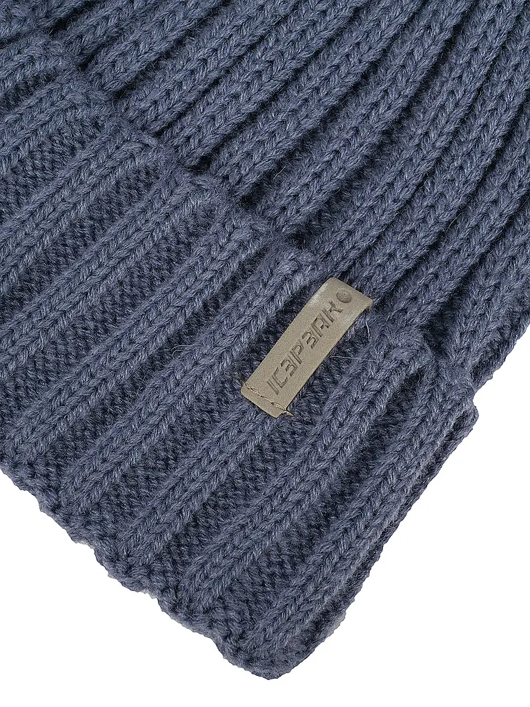 ICEPEAK | Damen Mütze Hazen Bommel | lila