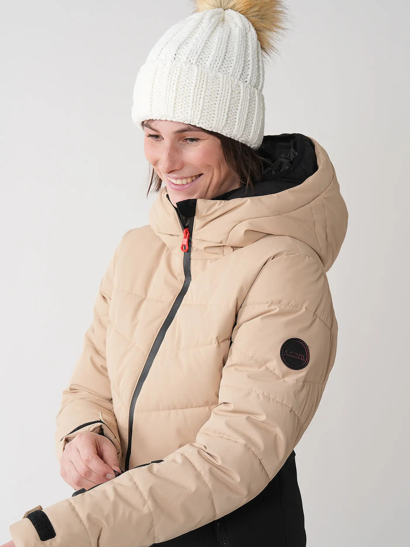 ICEPEAK | Damen Skijacke Electra | beige