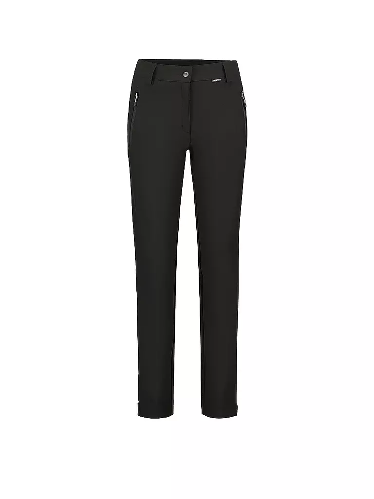 ICEPEAK | Damen Softshell Wanderhose Bovill | schwarz