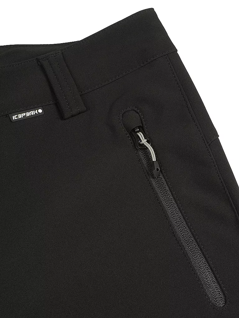 ICEPEAK | Damen Softshell Wanderhose Bovill | schwarz