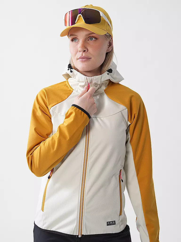 ICEPEAK | Damen Softshelljacke Braden Hoodie | creme