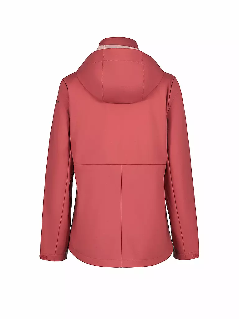 ICEPEAK | Damen Softshelljacke Burnet Hoodie | koralle
