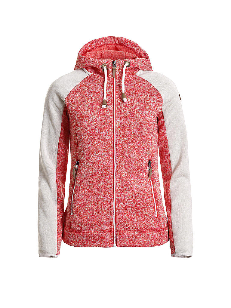 ICEPEAK | Damen Strickfleecejacke Ep Auburn | rot