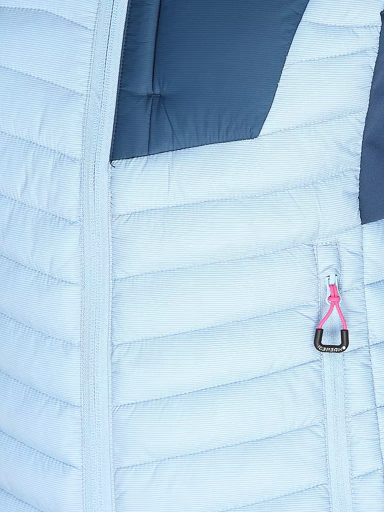 ICEPEAK | Damen Touren Isojacke Dix Hoodie | hellblau