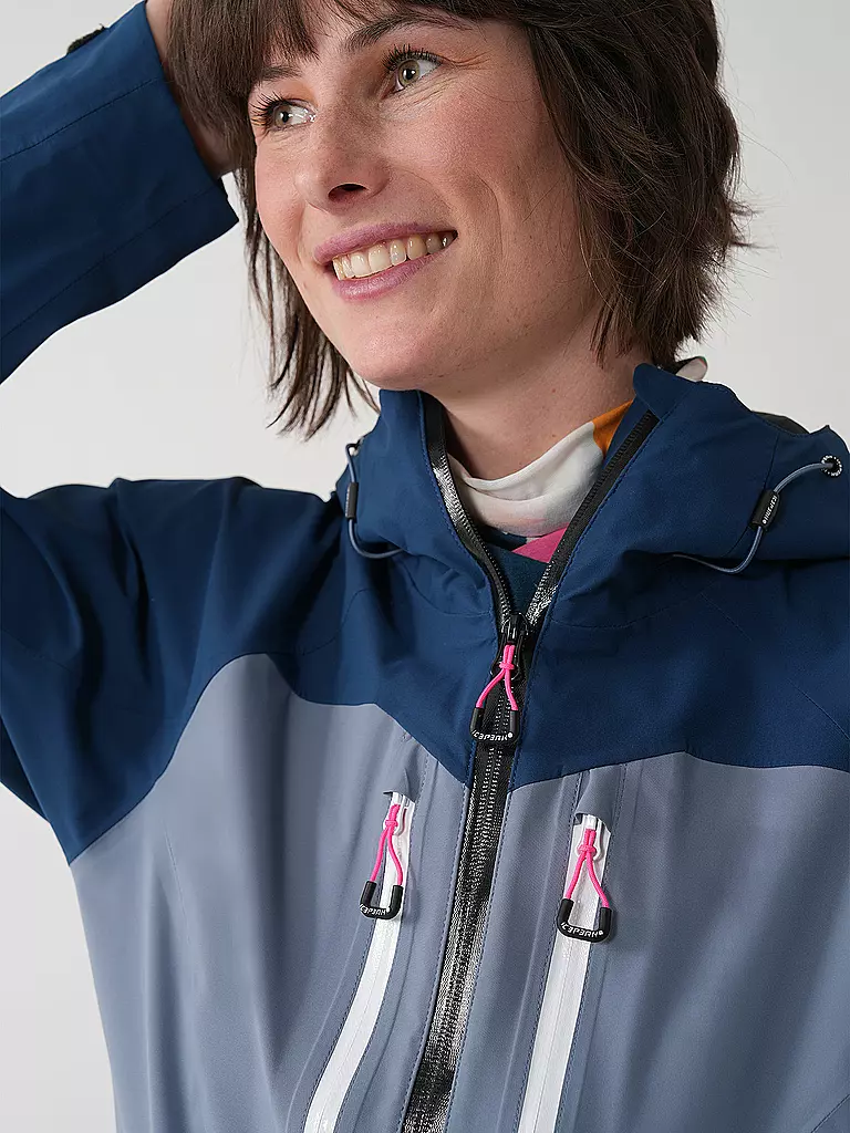 ICEPEAK | Damen Tourenjacke Datteln Hoodie | hellblau