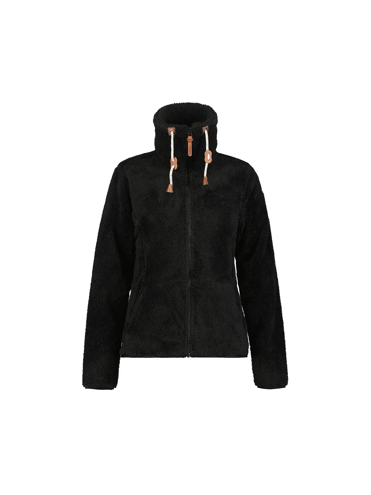 ICEPEAK | Damen Unterzieh Zipshirt Colony | schwarz