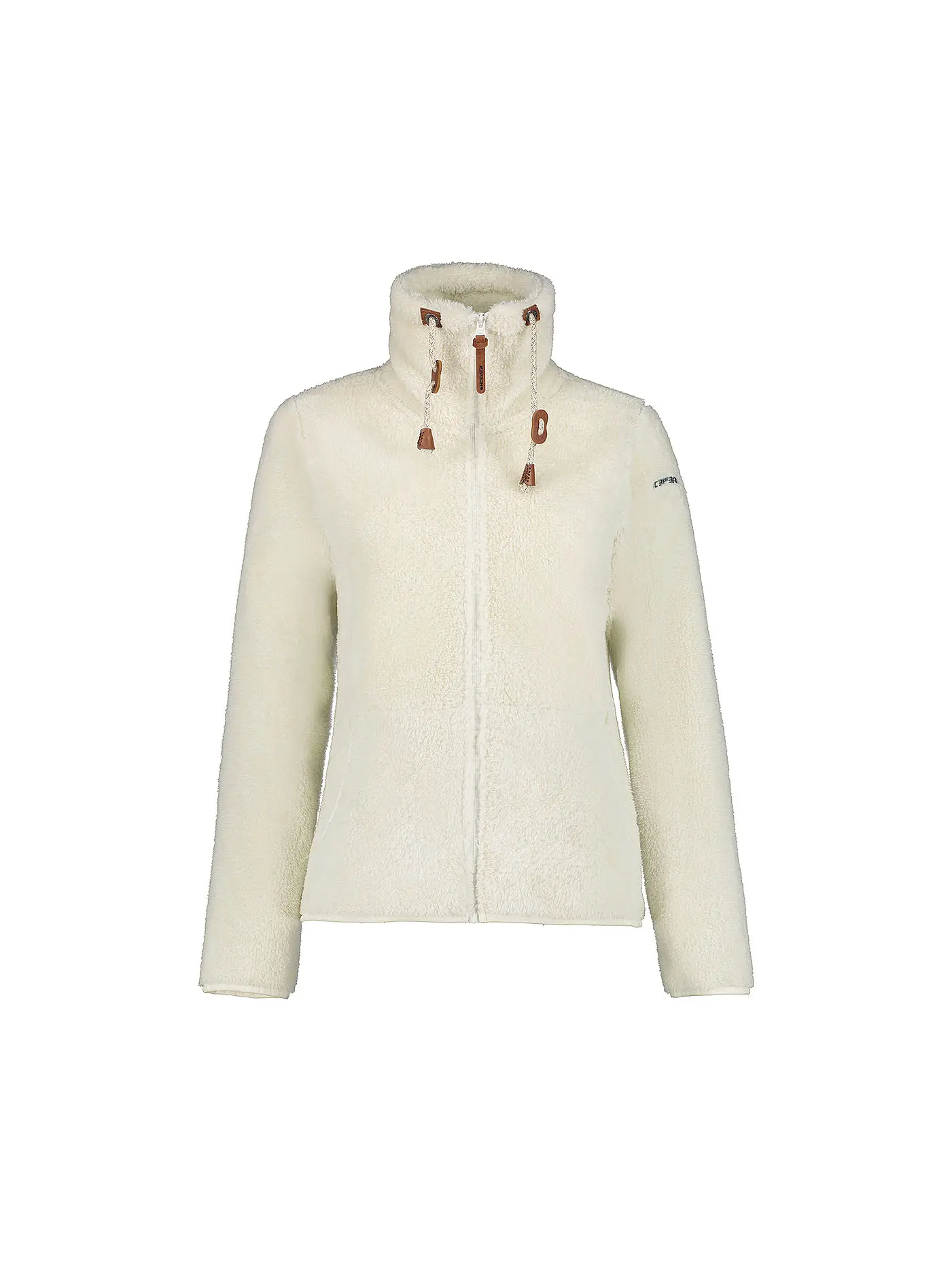 ICEPEAK | Damen Unterzieh Zipshirt Colony | weiss