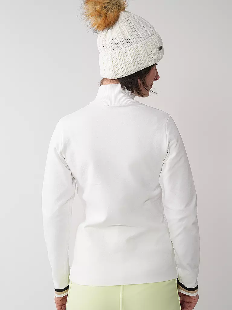 ICEPEAK | Damen Unterzieh Zipshirt Elwell | weiss