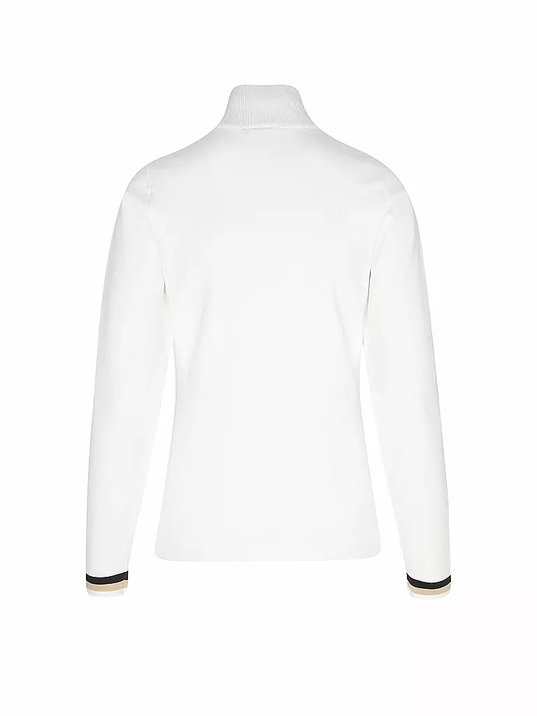 ICEPEAK | Damen Unterzieh Zipshirt Elwell | weiss