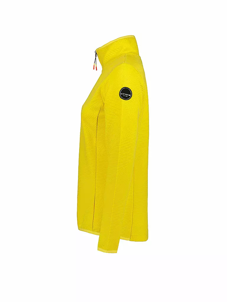 ICEPEAK | Damen Unterzieh Zipshirt Evansdale | gelb