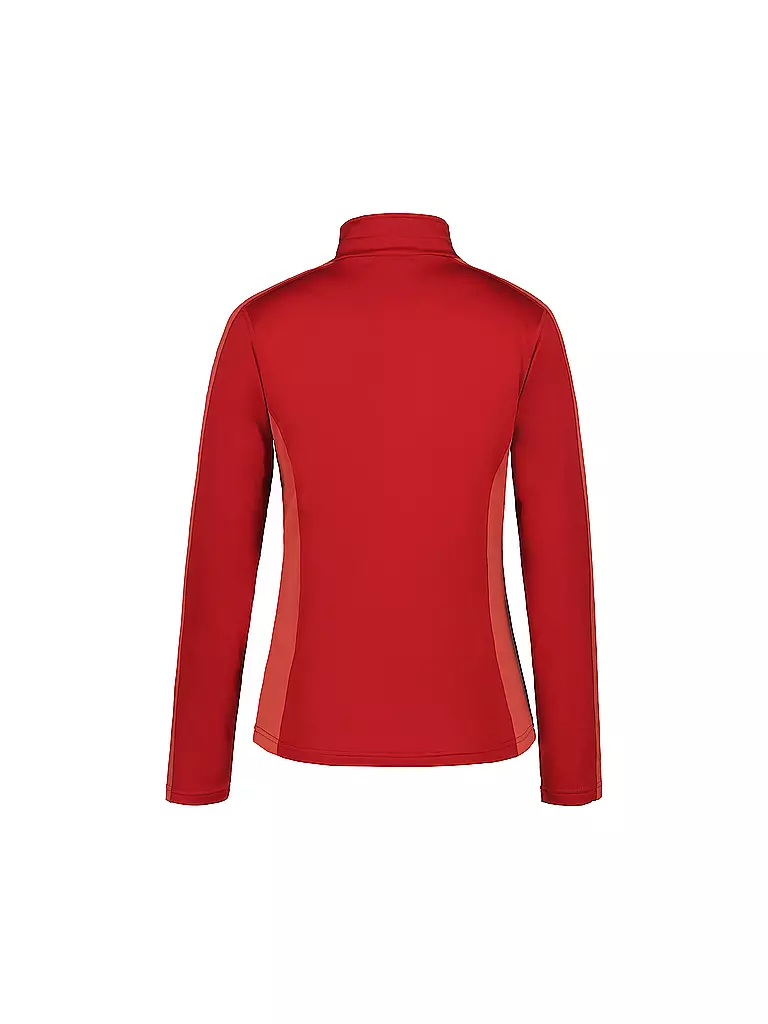 ICEPEAK | Damen Unterzieh Zipshirt Fairview | rot