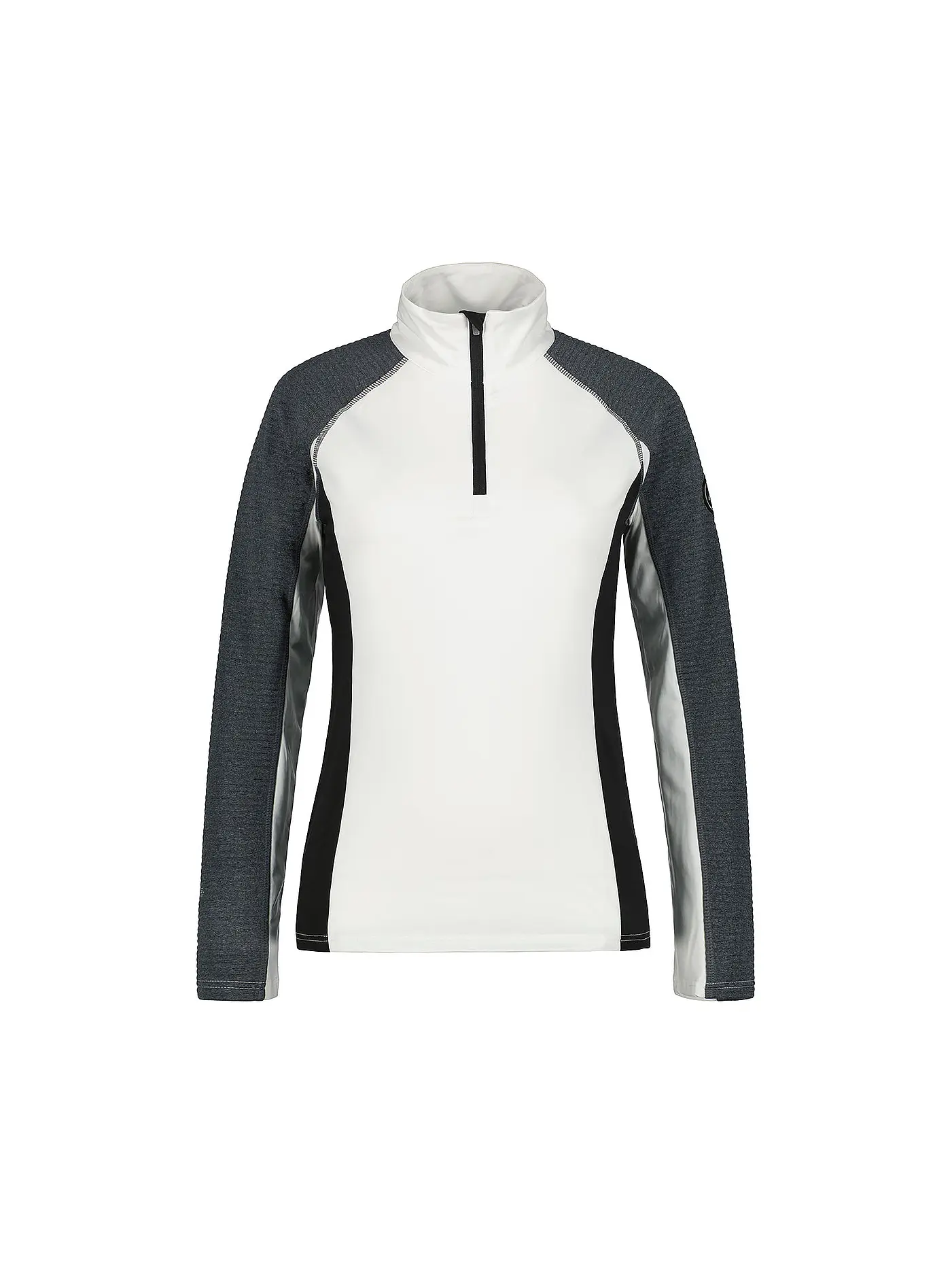 ICEPEAK | Damen Unterzieh Zipshirt Faribault | weiss