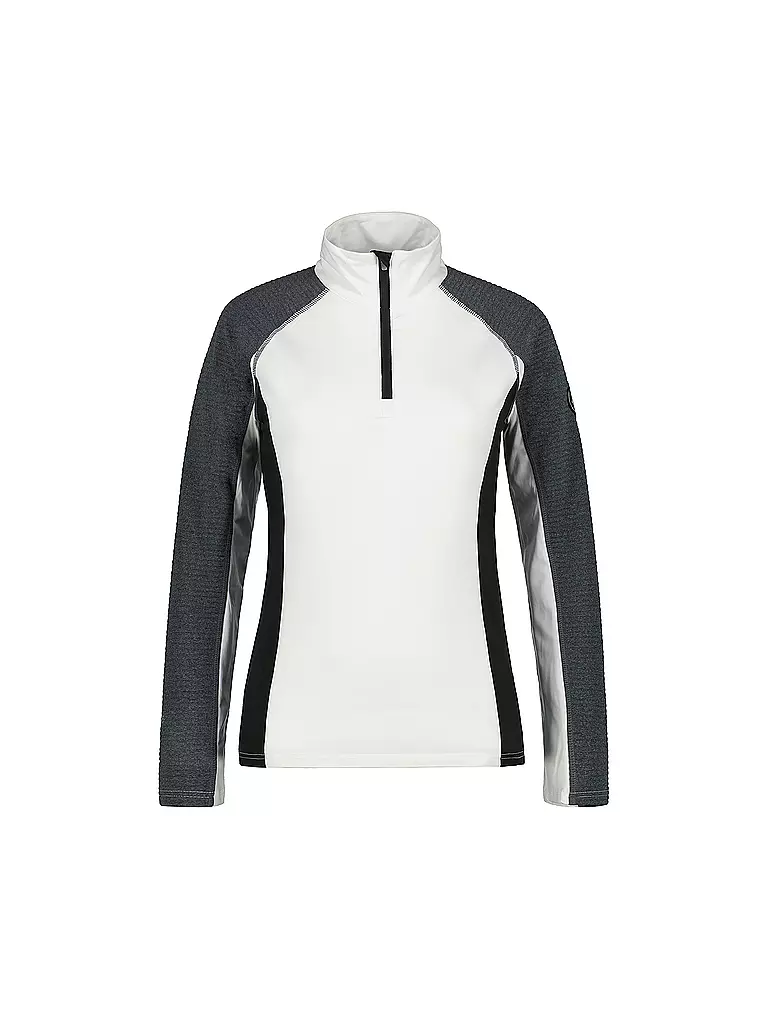 ICEPEAK | Damen Unterzieh Zipshirt Faribault | weiss