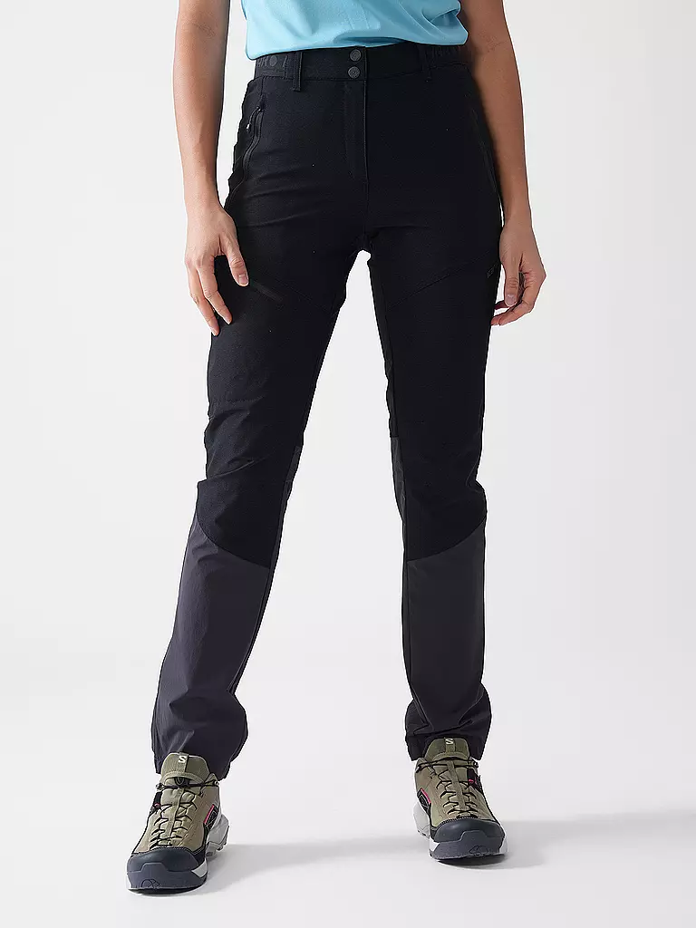 ICEPEAK | Damen Wanderhose Branford | schwarz