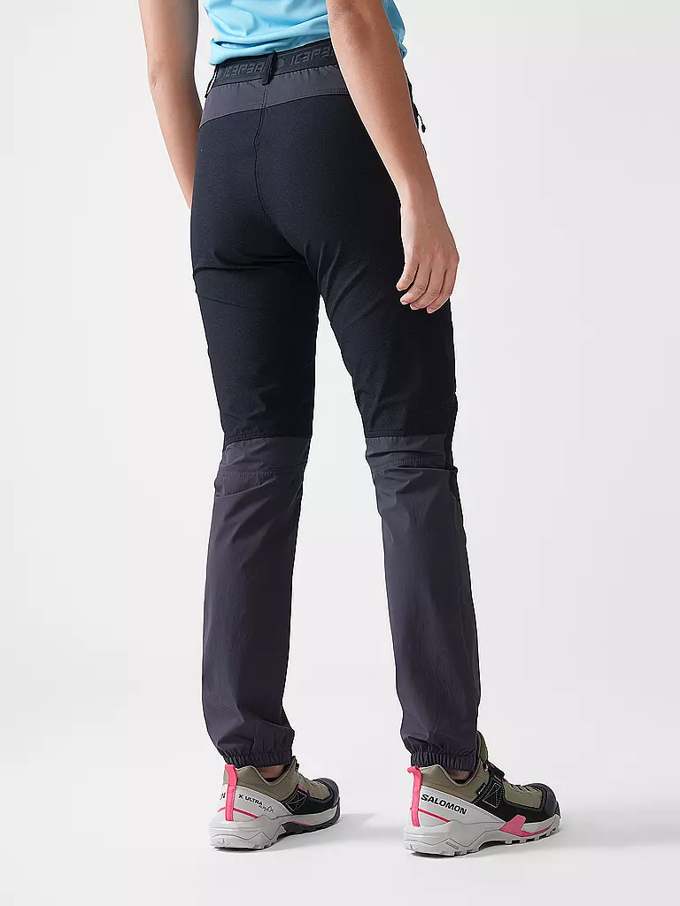 ICEPEAK | Damen Wanderhose Branford | schwarz