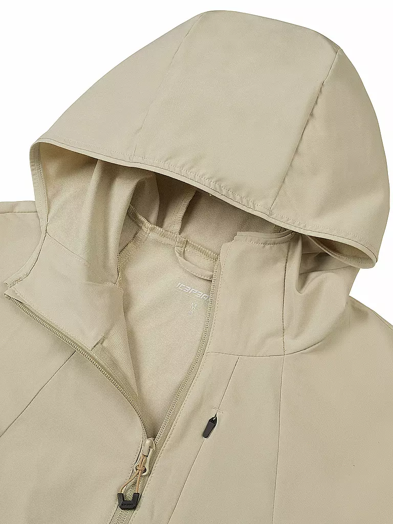ICEPEAK | Damen Wanderjacke Yona Hoodie | beige