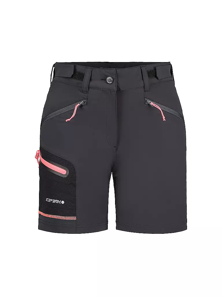 ICEPEAK | Damen Wandershort Braselton | grau