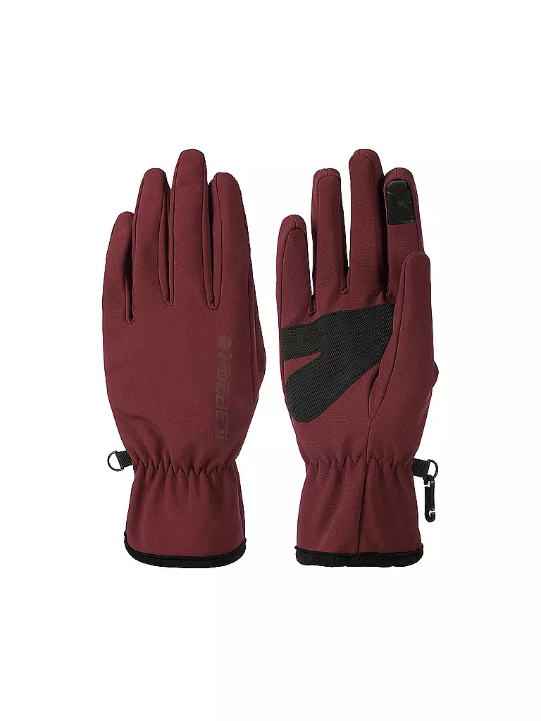 ICEPEAK | Handschuhe Softshell Hustonville | dunkelrot