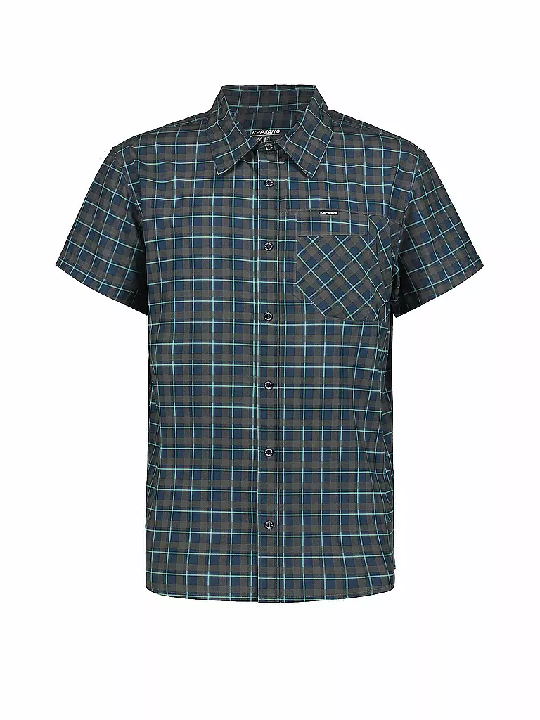 ICEPEAK | Herren Hemd Burns | dunkelblau