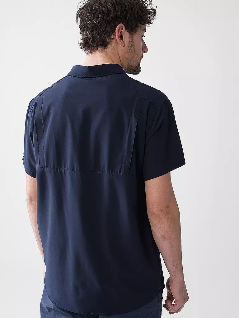 ICEPEAK | Herren Hemd Burns | dunkelblau
