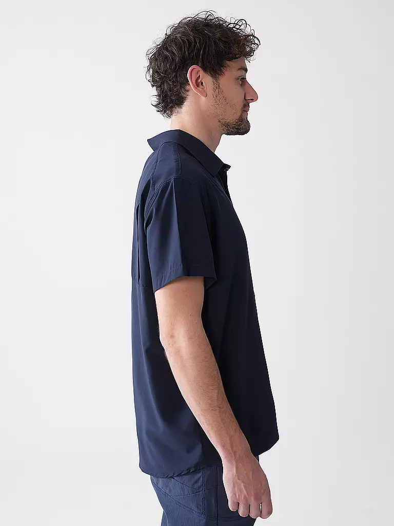 ICEPEAK | Herren Hemd Burns | dunkelblau