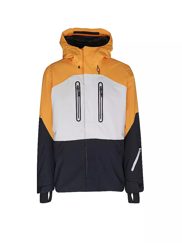 ICEPEAK | Herren Skijacke Carbon | bunt