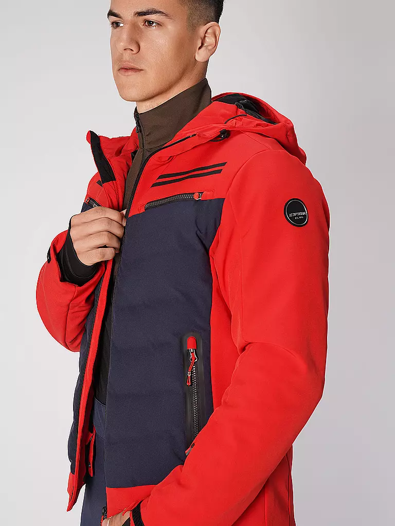 ICEPEAK | Herren Skijacke Eastland | rot