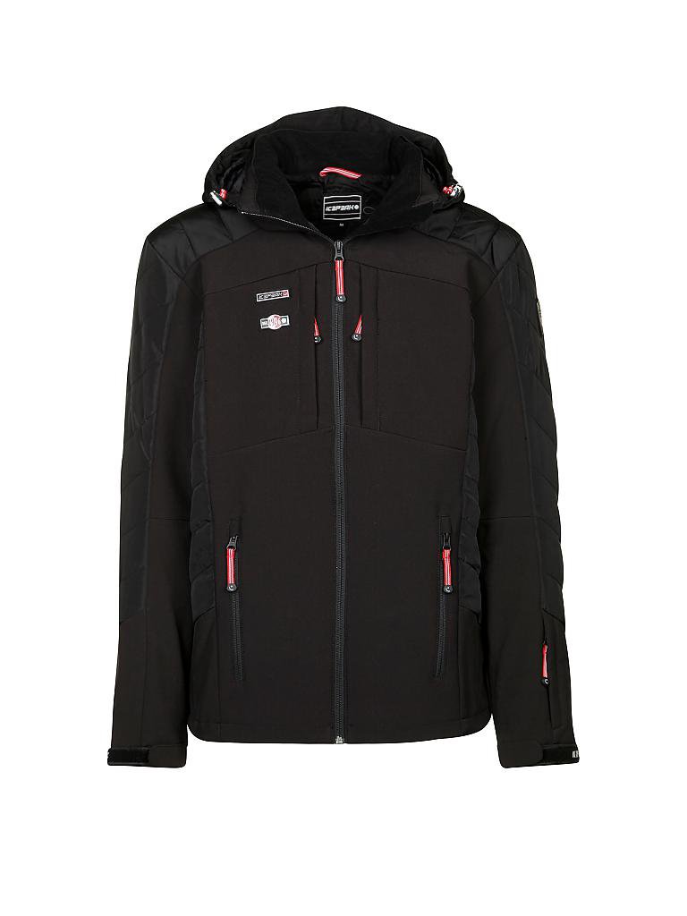 ICEPEAK | Herren Softshell Jacke Oliver | schwarz