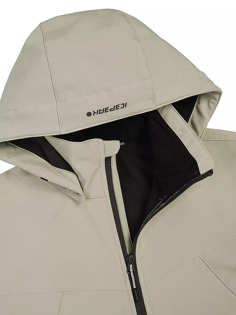 ICEPEAK | Herren Softshelljacke Brimfield Hoodie | creme