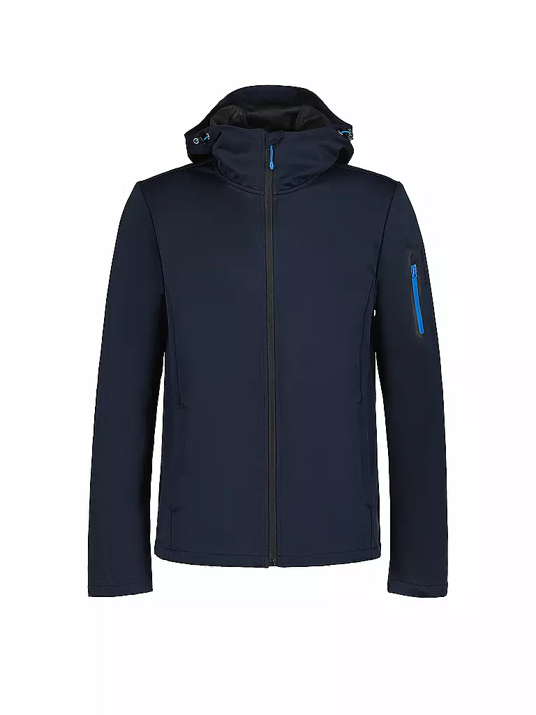 ICEPEAK | Herren Softshelljacke Brinsmade Hoodie | dunkelblau