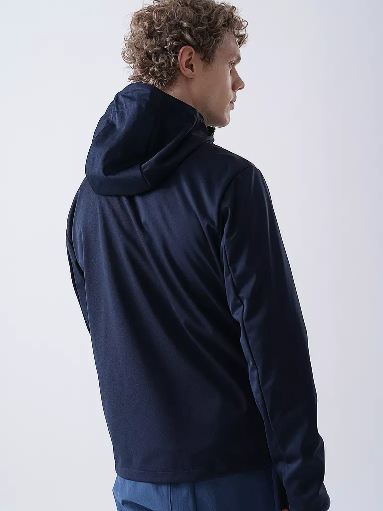 ICEPEAK | Herren Softshelljacke Brinsmade Hoodie | dunkelblau